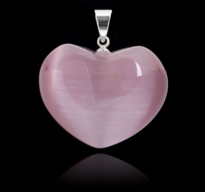 Розовое сердце № 710 можно купить в интернет-магазине фэн-шуй "Мой Талисман"