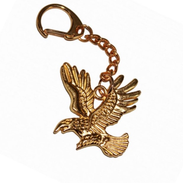 Золотой орел брелок фэн-шуй № 1663 можно купить в интернет-магазине фэн-шуй "Мой Талисман"