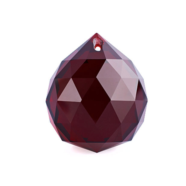 Подвеска шар красный кристалл можно купить в интернет-магазине фэн-шуй "Мой Талисман"