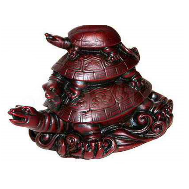 Три черепахи красные фен-шуй № 353 можно купить в интернет-магазине фэн-шуй "Мой Талисман"