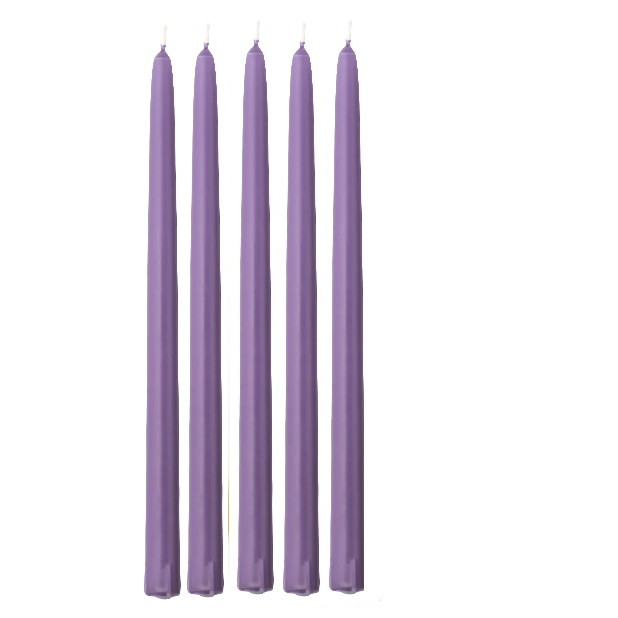 Фиолетовая свеча фэн-шуй из коллекции свечей для ритуалов феншуй интернет-магазина фэн-шуй "Мой Талисман"