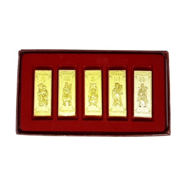 Золотые слитки (5 шт. в наборе) можно купить в интернет-магазине фэн-шуй "Мой Талисман"
