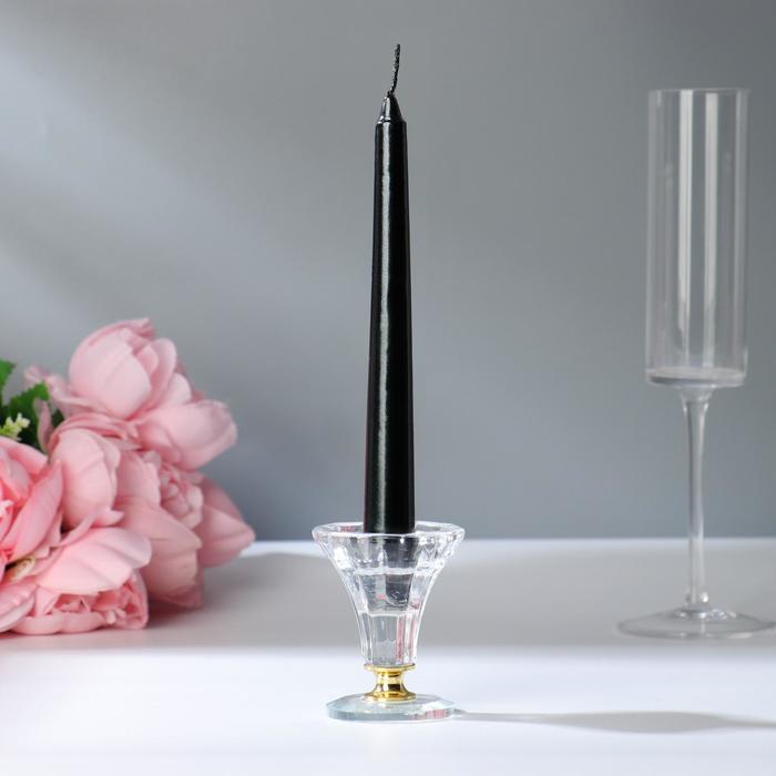Свеча лакированная черня  парафиновая из коллекции свечей для ритуалов фен-шуй интернет-магазина фэн-шуй "Мой Талисман"
