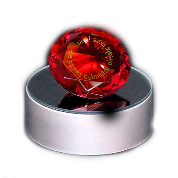 Красный кристалл с мантрой, исполняющей желания № 203 можно купить в интернет-магазине фэн-шуй "Мой Талисман"
