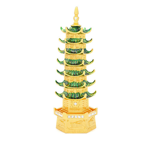 Пагода удачи со стразами № 242 можно купить в интернет-магазине фэн-шуй "Мой Талисман"
