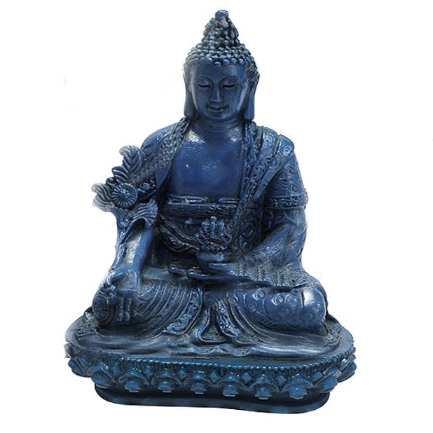 Будда Медицины синий в лотосе можно купить в интернет-магазине фэн-шуй "Мой Талисман"
