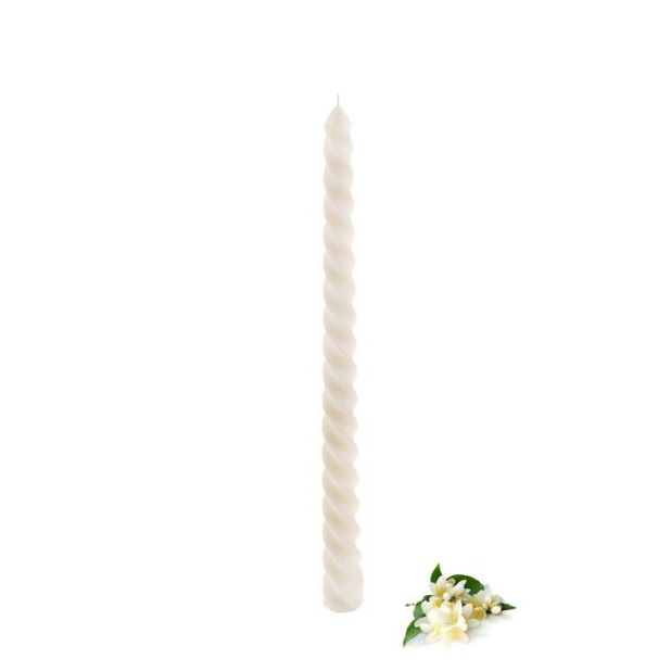 Белая свеча с ароматом жасмина - изображение #2299