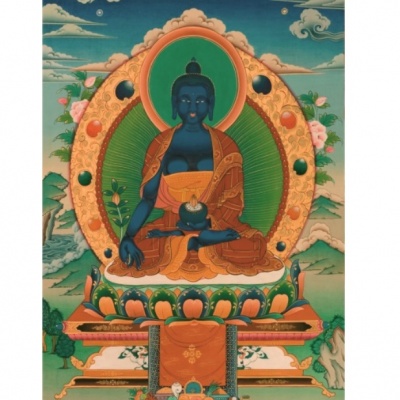 Будда Медицины картинка-магнит