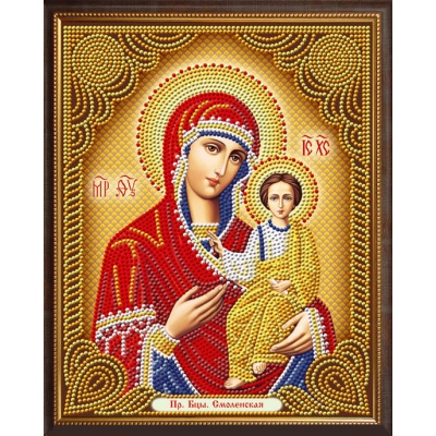 Смоленская икона Божией Матери (алмазная вышивка)