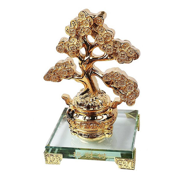 Дерево на кристалле с монетами можно купить в интернет-магазине фэн-шуй "Мой Талисман"