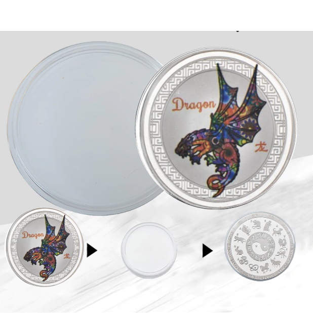 Сувенирная монета "Дракон"  - изображение #4089