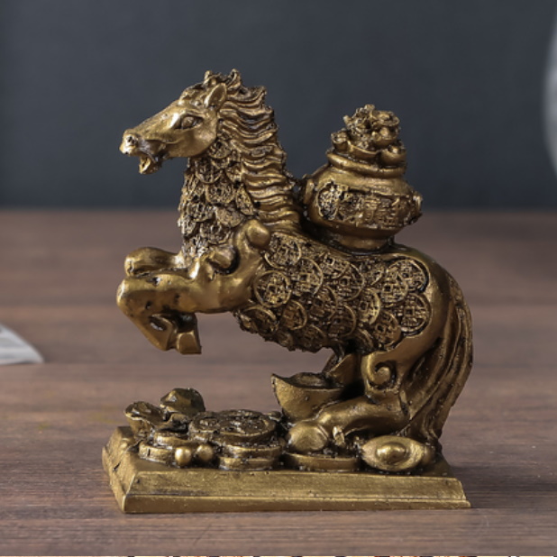 «Лошадь»- символ победы № 177 можно купить в интернет-магазине фэн-шуй "Мой Талисман"