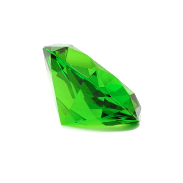 Кристалл зеленый (6 см) № 139 можно купить в интернет-магазине фэн-шуй "Мой Талисман"