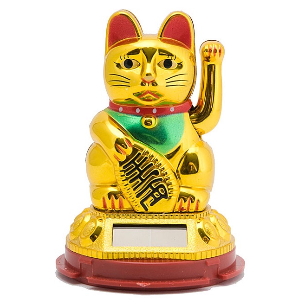 Кот манеки-неко или монэки нэко - символ приходящей удачи можно купить в интернет-магазине фэн-шуй "Мой Талисман"