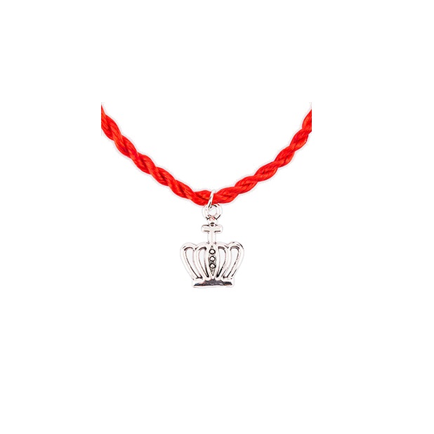 Красная нить с короной (браслет) № 703 можно купить в интернет-магазине фэн-шуй "Мой Талисман"
