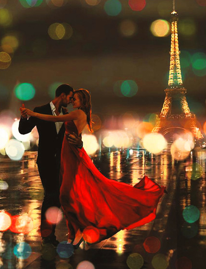 Танец в Париже (картина по номерам), которую можно купить в интернет-магазине фэн-шуй "Мой Талисман"
