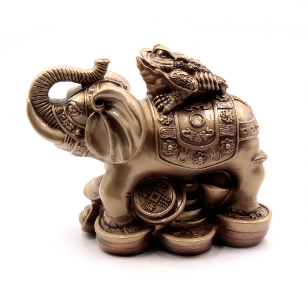 Жаба больная на слоне и монетах, можно купить в интернет-магазине фэн-шуй "Мой Талисман"
