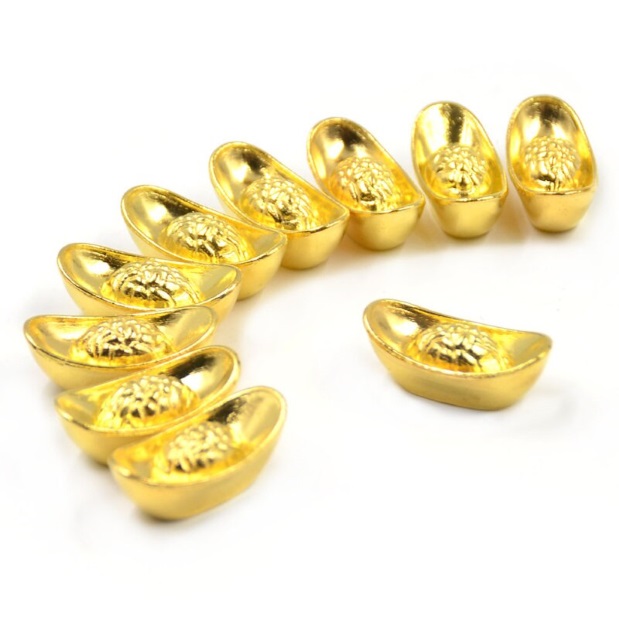 Слитки золота, которые можно купить в интернет-магазине фэн-шуй "Мой Талисман"
