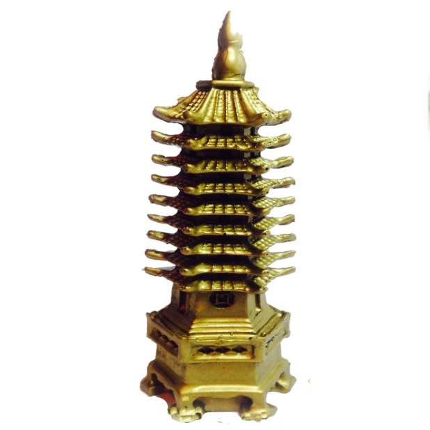 Пагода бронзовая фен-шуй можно купить в интернет-магазине фэн-шуй "Мой Талисман"