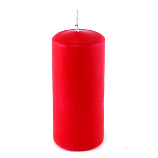 Красная свеча из коллекции свечей для ритуалов феншуй интернет-магазина фэн-шуй "Мой Талисман"