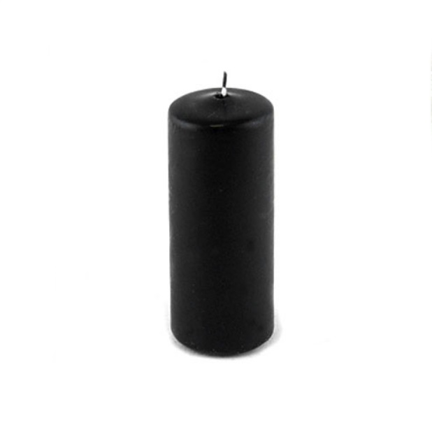 Черная свеча из коллекции свечей для ритуалов феншуй интернет-магазина фэн-шуй "Мой Талисман"