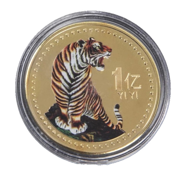 Сувенирная монета "Тигр"  - изображение #4371