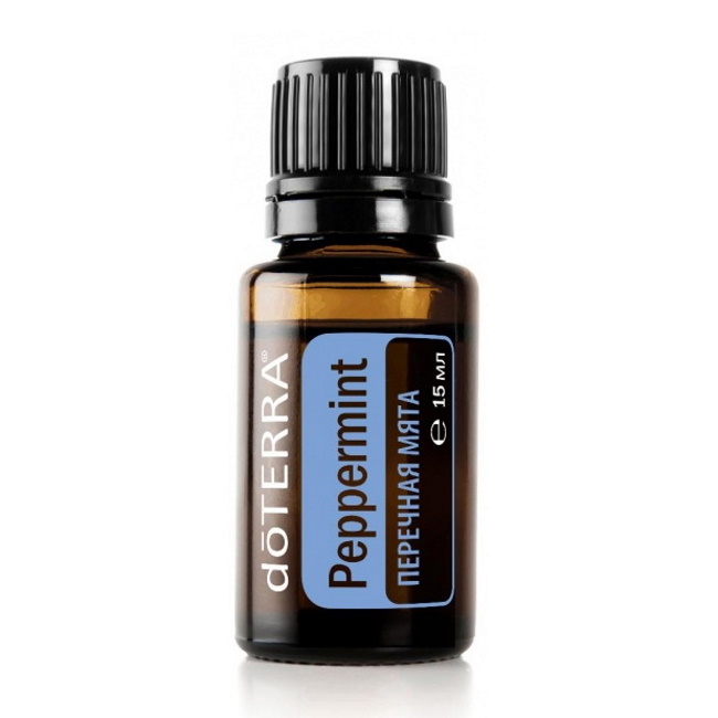 Эфирное масло doTERRA Мята перечная, Peppermint, 15 мл
мятный, свежий, травянистый