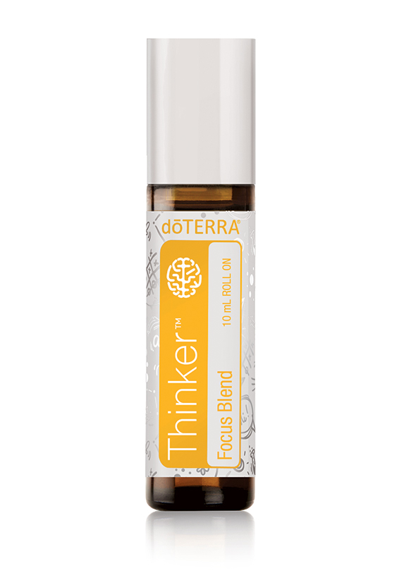 Смесь эфирных масел для концентрации внимания doTERRA Мыслитель, Thinker Focus Blend, 10 мл