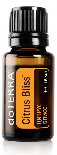 Масло doTERRA Тонизирующая смесь Citrus Bliss Цитрус Блисс, смесь эфирных масел, 15 мл