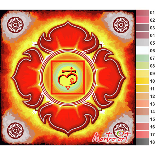 Чакра Муладхара (картина по номерам) - изображение #5178
