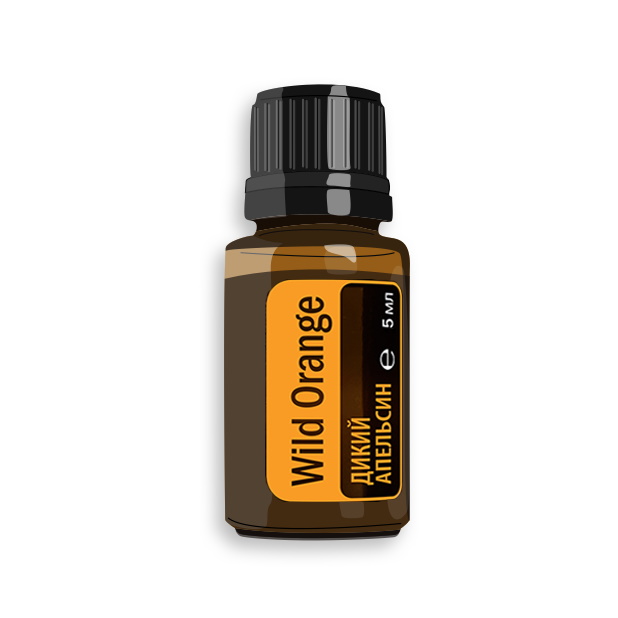 Эфирное масло doTERRA Дикий апельсин, Wild Orange, 5 мл