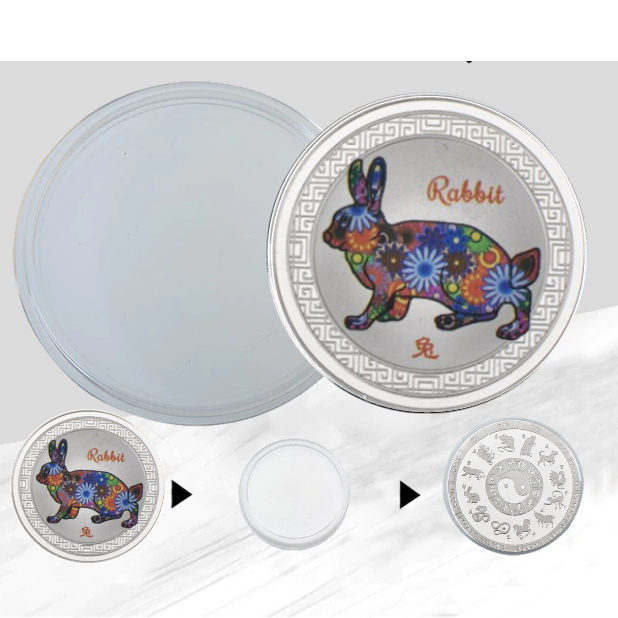 Сувенирная монета "Кролик"  - изображение #4025